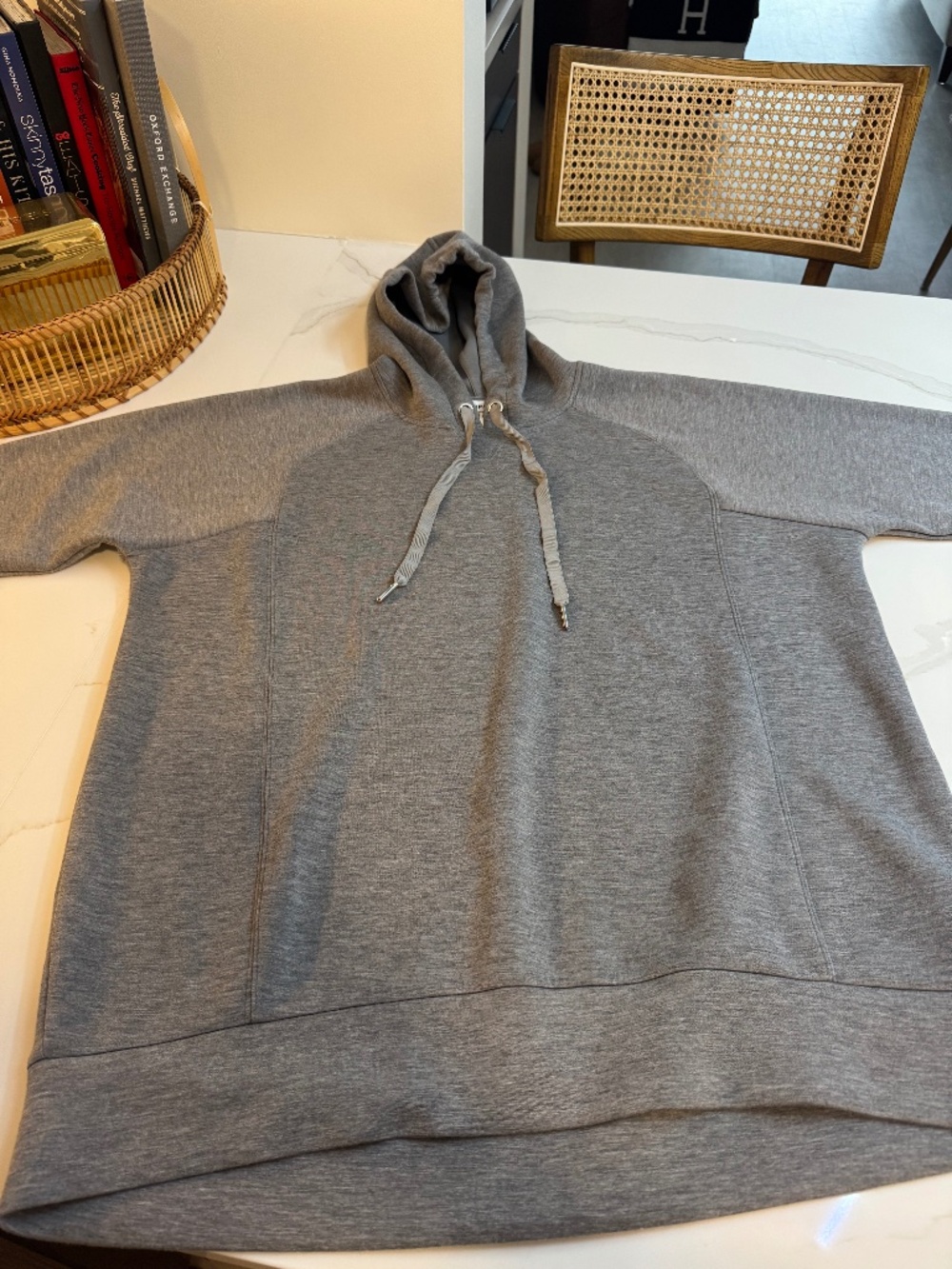 Gray Spanx Hoodie